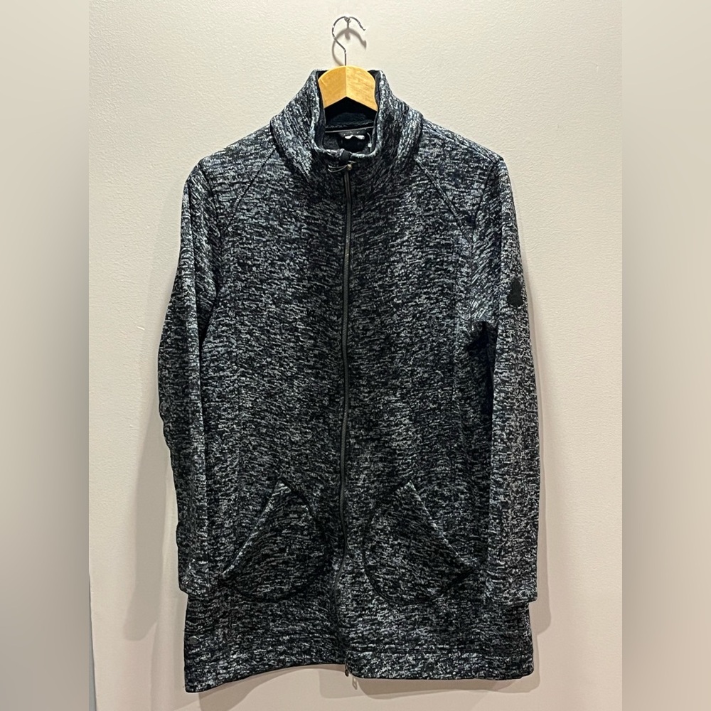 Women’s McKinley Charcoal 2 Way Zip-Up Jacket With Pockets